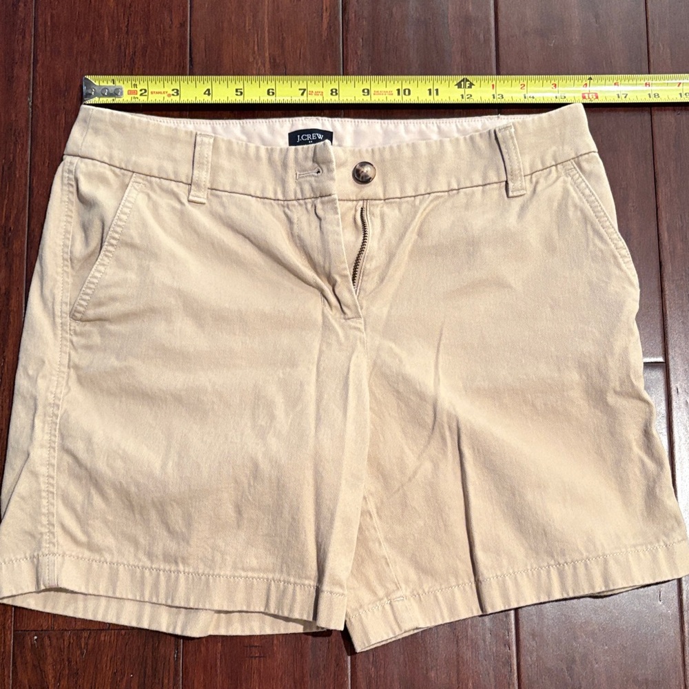 J. Crew Factory Women's Tan Shorts Size 4